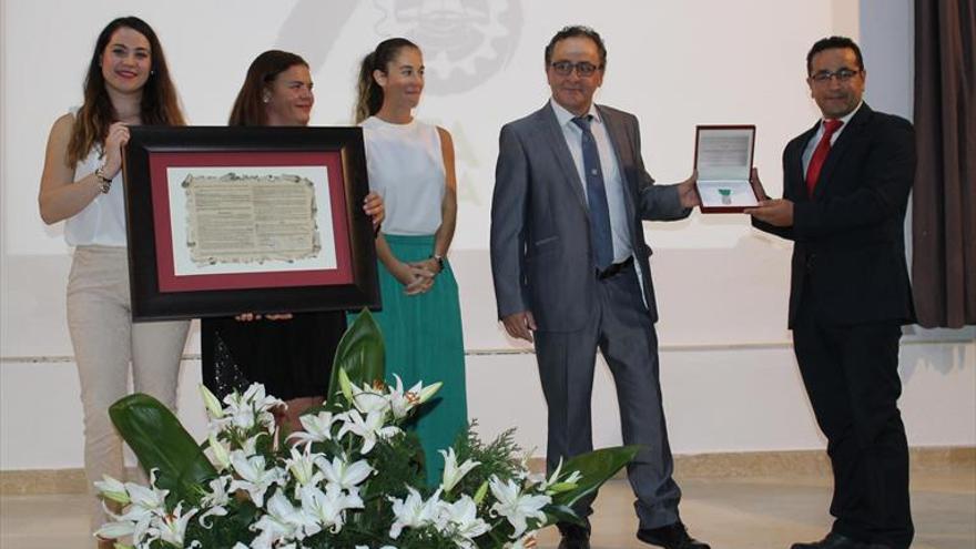 Entrega de la medalla de la ciudad de Baena