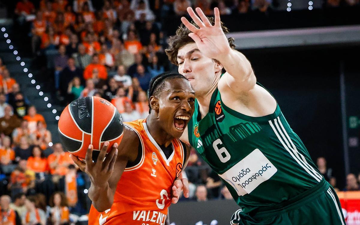 Cruel derrota sobre la bocina de Valencia Basket y Panathinaikos en el Roig Arena