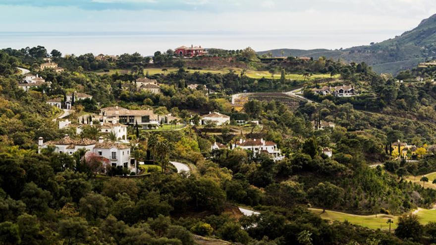 Una imagen de la urbanización La Zagaleta de Benahavís.