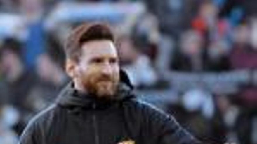 Messi va ser suplent a Vigo.