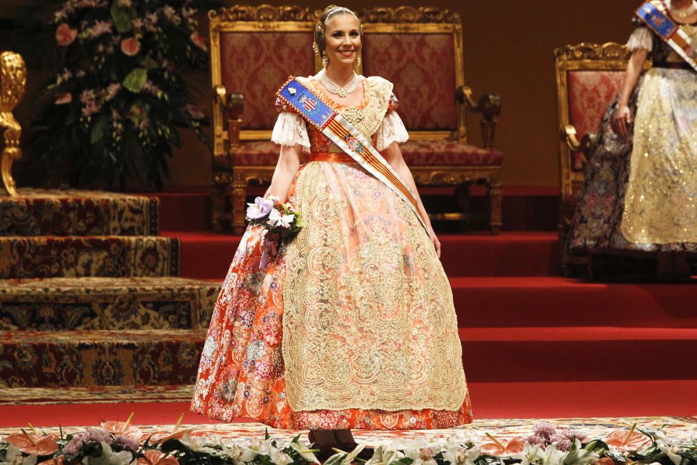 Exaltación de Raquel Alario como Fallera Mayor de Valencia 2017