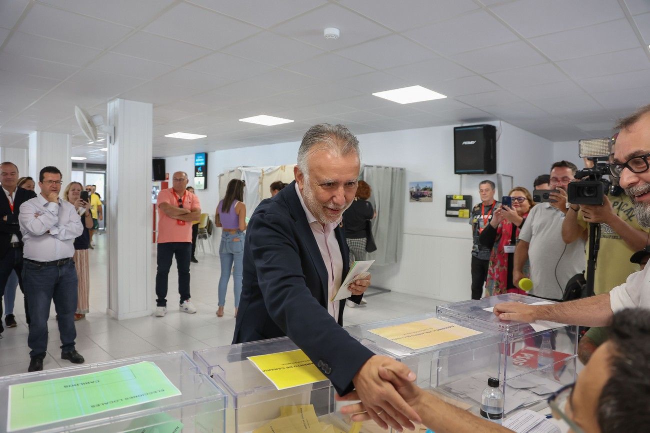 La jornada electoral del 28-M en Canarias, en imágenes