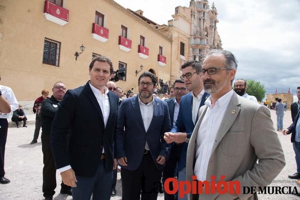 Visita de Albert Rivera a Caravaca