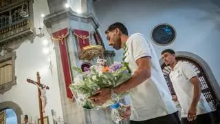 Tres jugadores del CD Tenerife, en la rampa de salida a pocos días del debut liguero