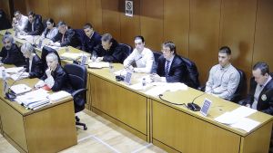 Una imagen del juicio por el crimen de Samuel Luiz en A Coruña.