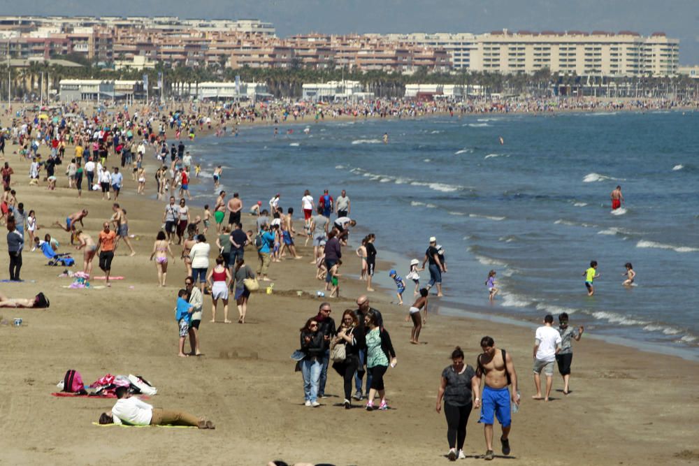 Fin de semana de sol y playa en la Comunitat Valenciana