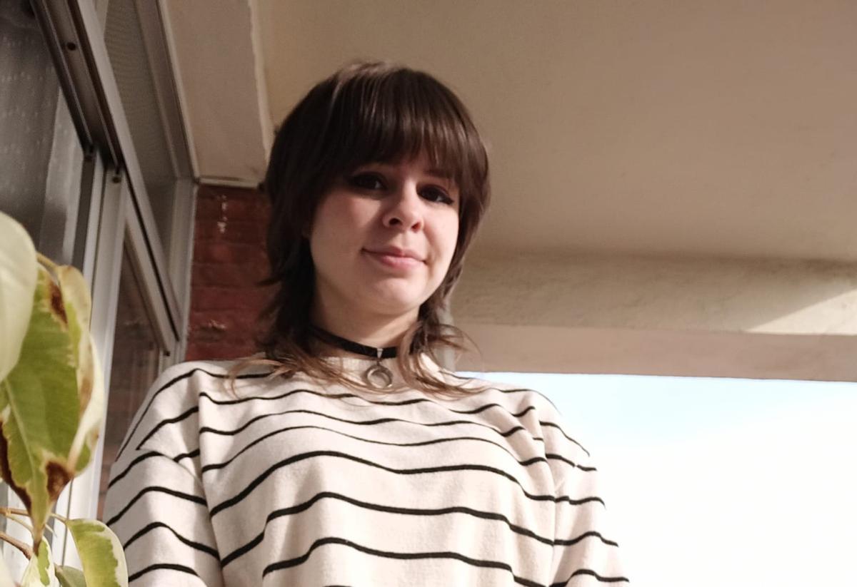 Cristina Cabello Rubio, de 23 años, estudia FP en el IES Romero Esteo de Málaga.