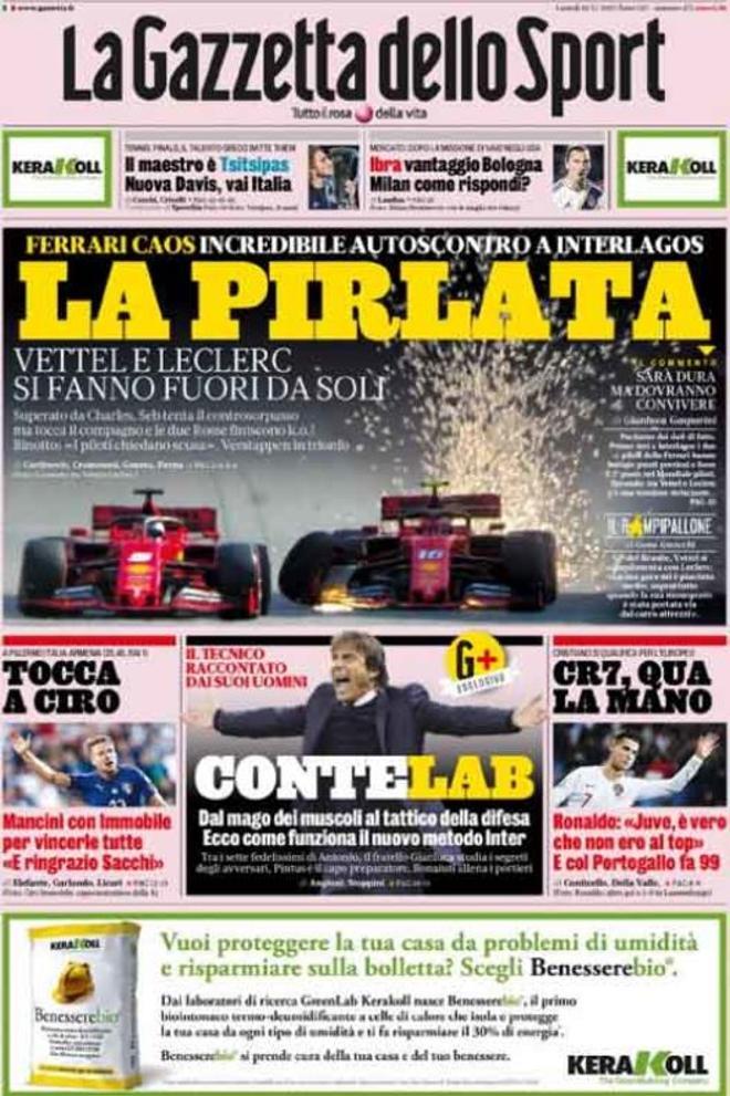 Las portadas del día en la prensa deportiva