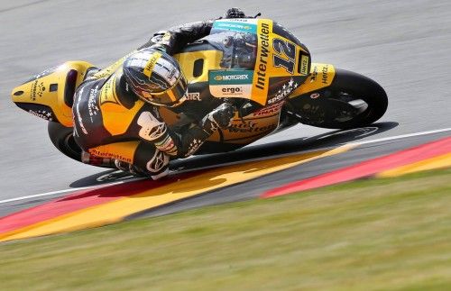 Carrera de Moto2 del GP de Alemania que ha ganado por primera vez Jordi Torres