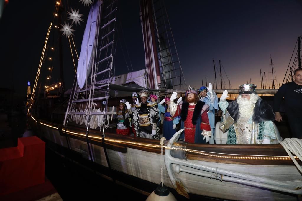 Desembarco de los Reyes Magos en Palma