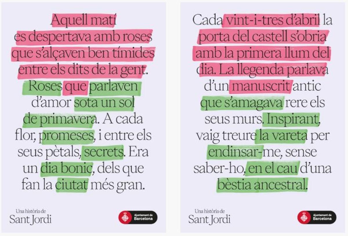 cartell sant jordi