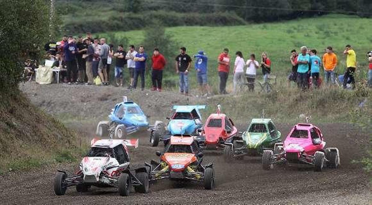 Carrera de autocross.