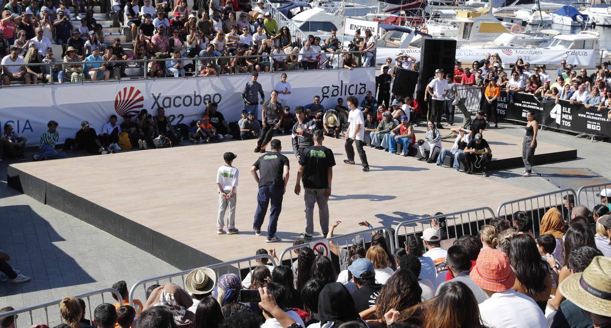 Saltos y acrobacias sobre dos ruedas: así ha sido el sábado en O Marisquiño Saltos y acrobacias sobre dos ruedas: así ha sido el sábado en O Marisquiño