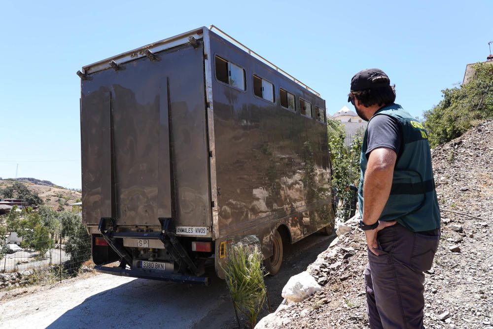 Operación de la Guardia Civil contra el blanqueo de dinero del narcotráfico en Málaga y Ceuta.