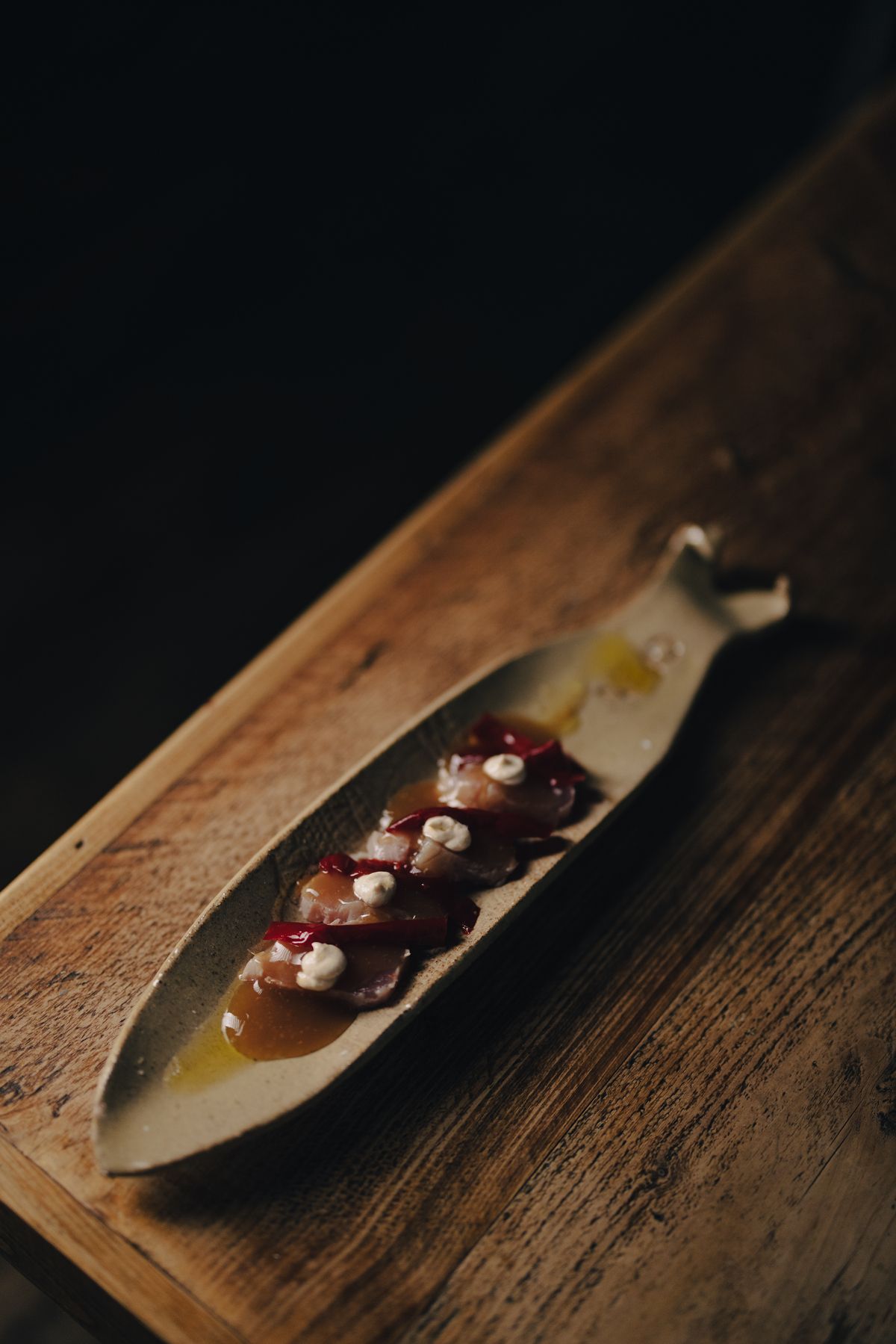 Así es y esto se come en el restaurante Open de Alicante