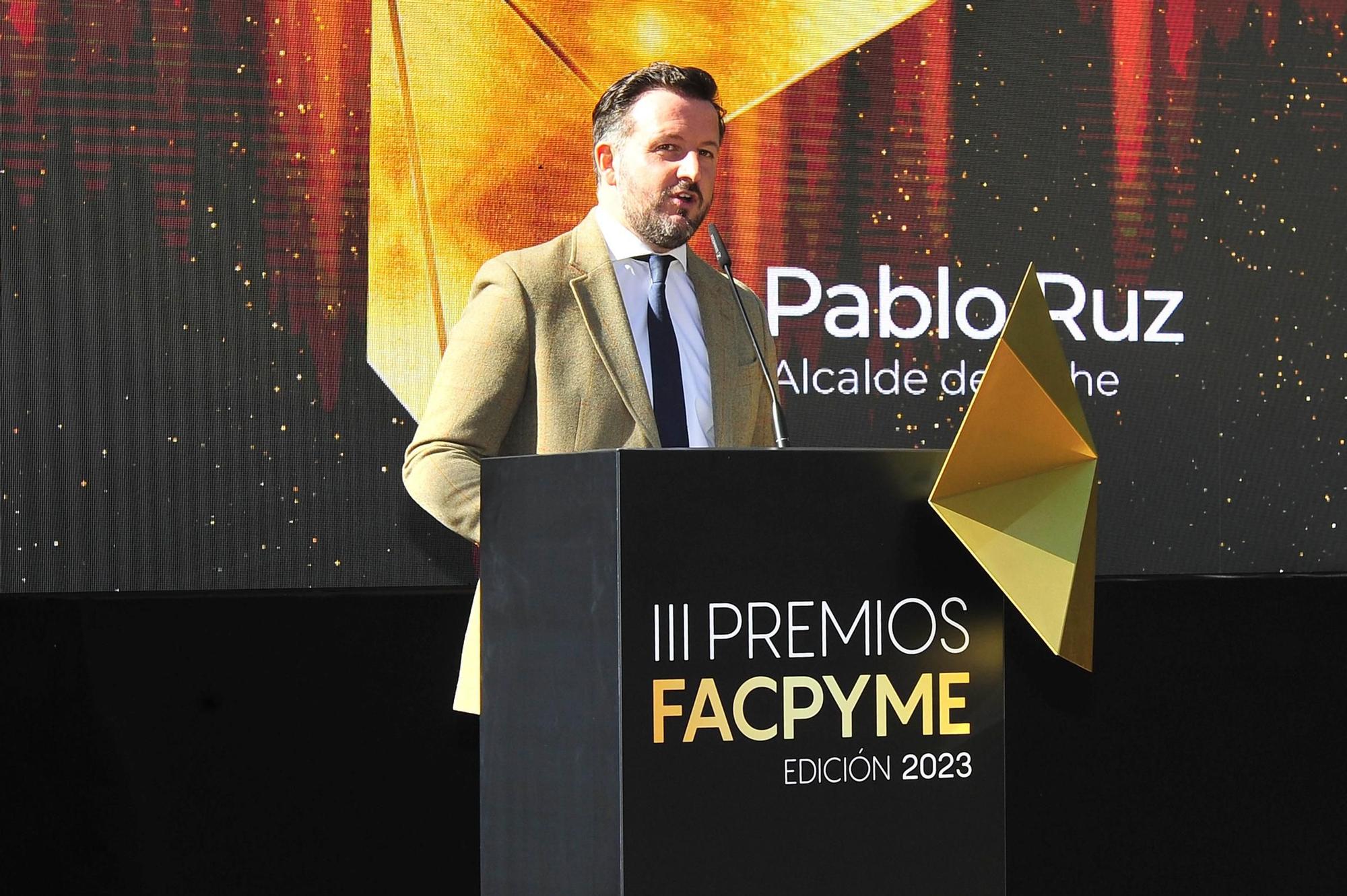 Entrega de premios FACPYME