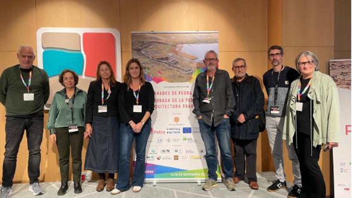 Professionals vinculats a la pedra seca a la XIV Trobada de Pedra Seca i Arquitectura Tradicional als Països Catalans,