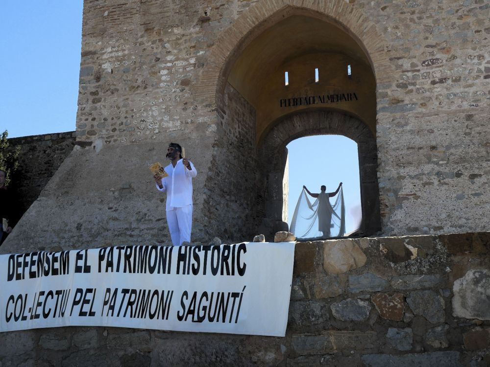 Movilización por una mayor inversión en el Castillo de Sagunt