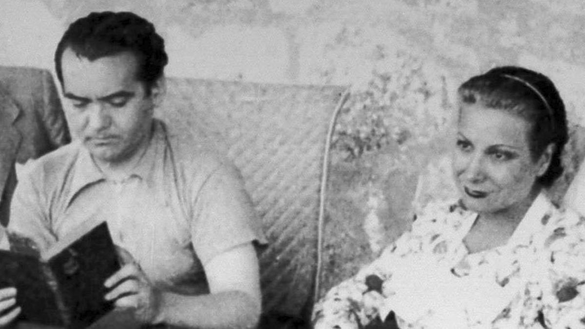 Federico García Lorca y la actriz Margarita Xirgú