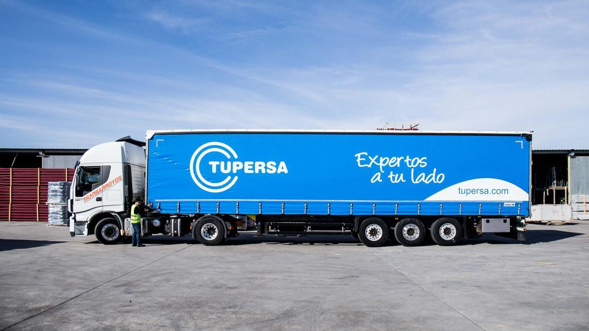 Tupersa fue la primera empresa que se estableció en el polígono industrial de La Noria en El Burgo de Ebro.