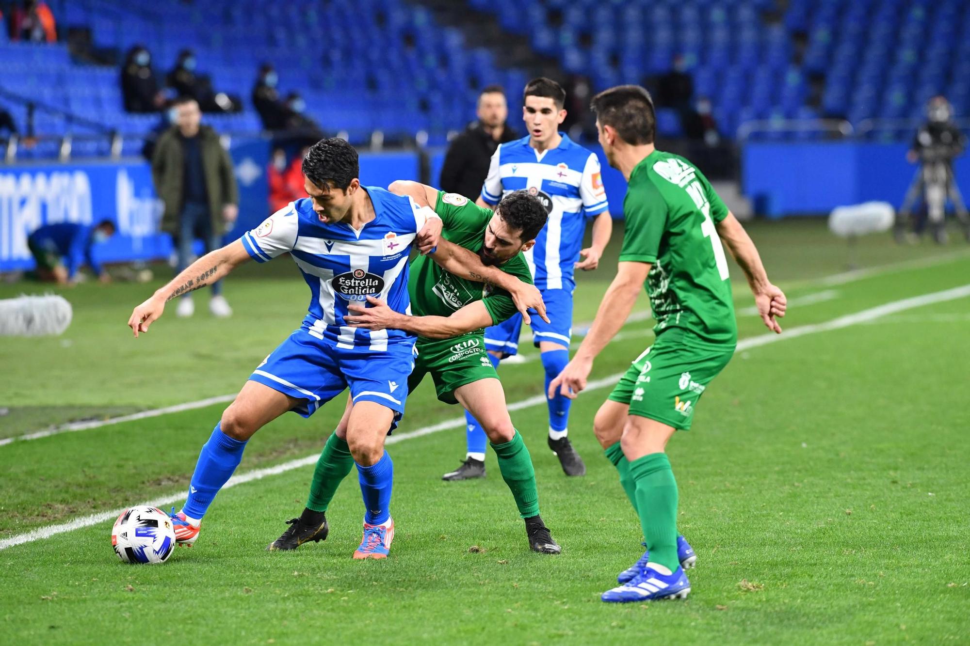 El Deportivo cae (0-2) ante el Compostela