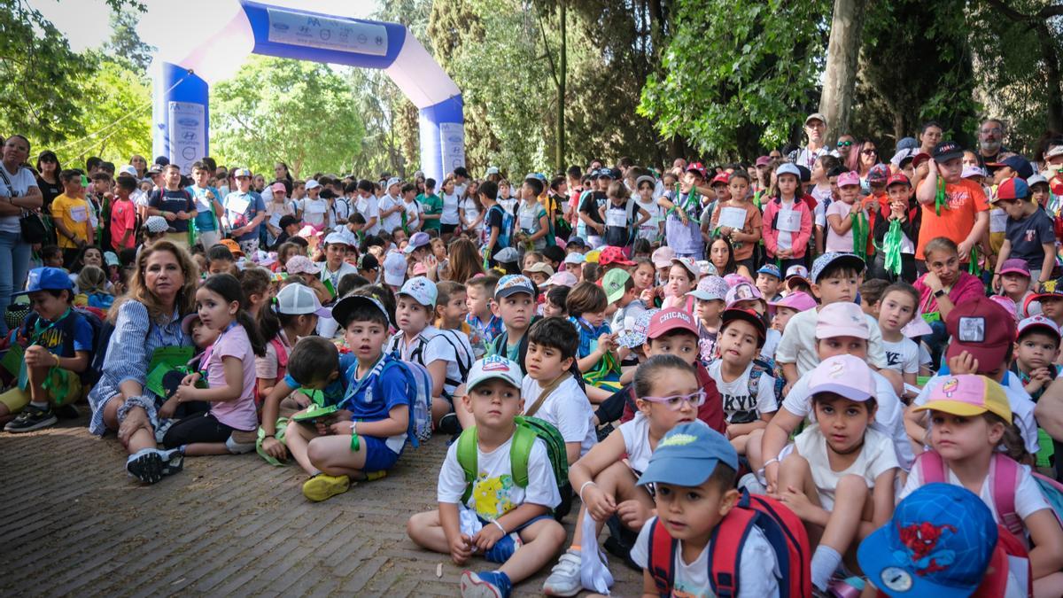 Niños de todas las edades se dieron cita en el parque de la Legión.