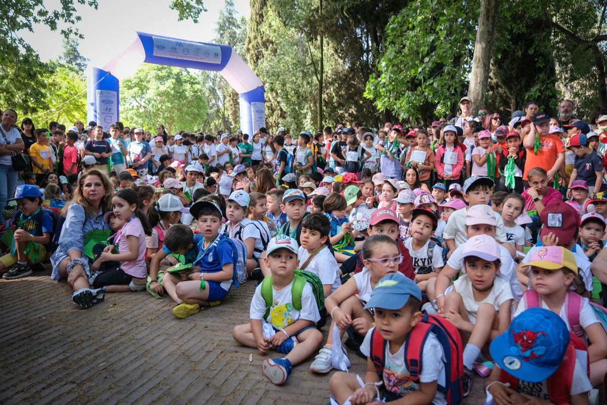 Niños de todas las edades se dieron cita en el parque de la Legión.