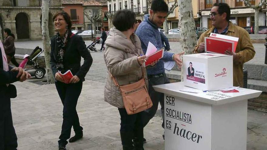 El PSOE recoge las propuestas de los ciudadanos