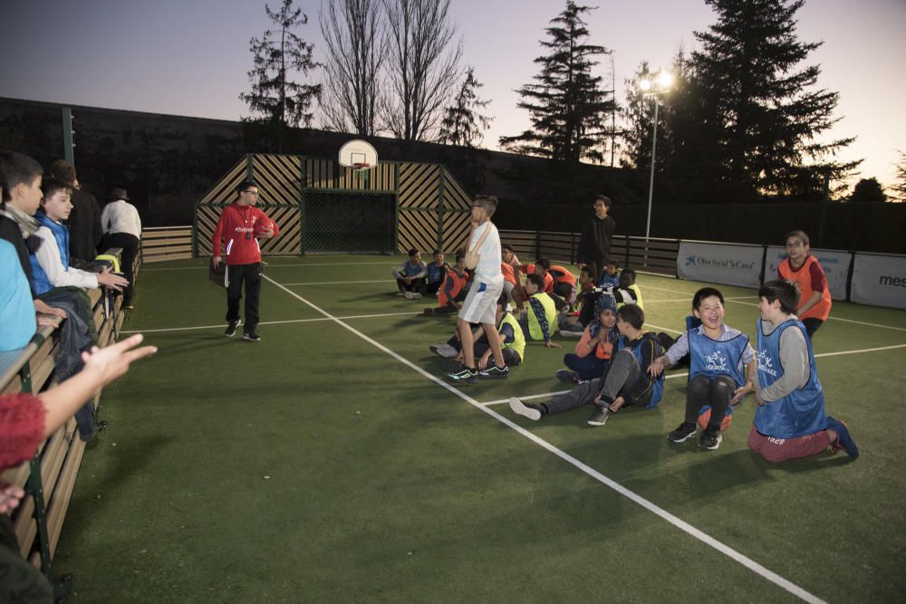 Inauguració  d'espais per a infants i famílies vu