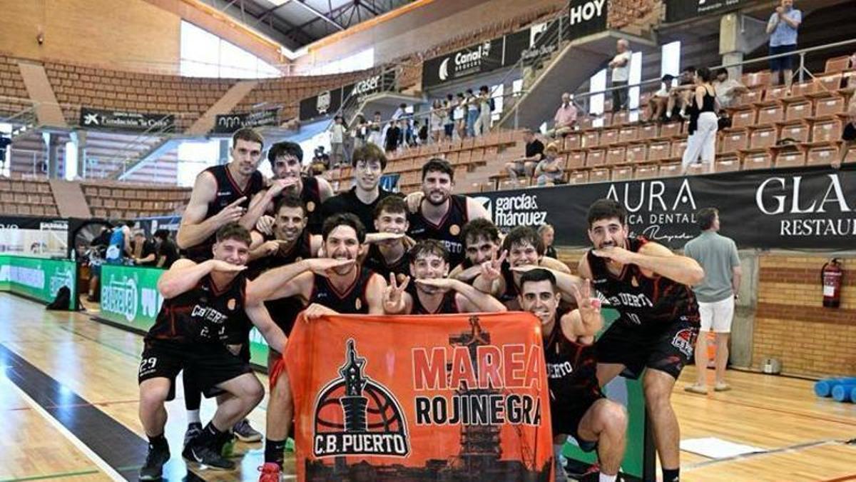 Jugadores del CB Puerto.