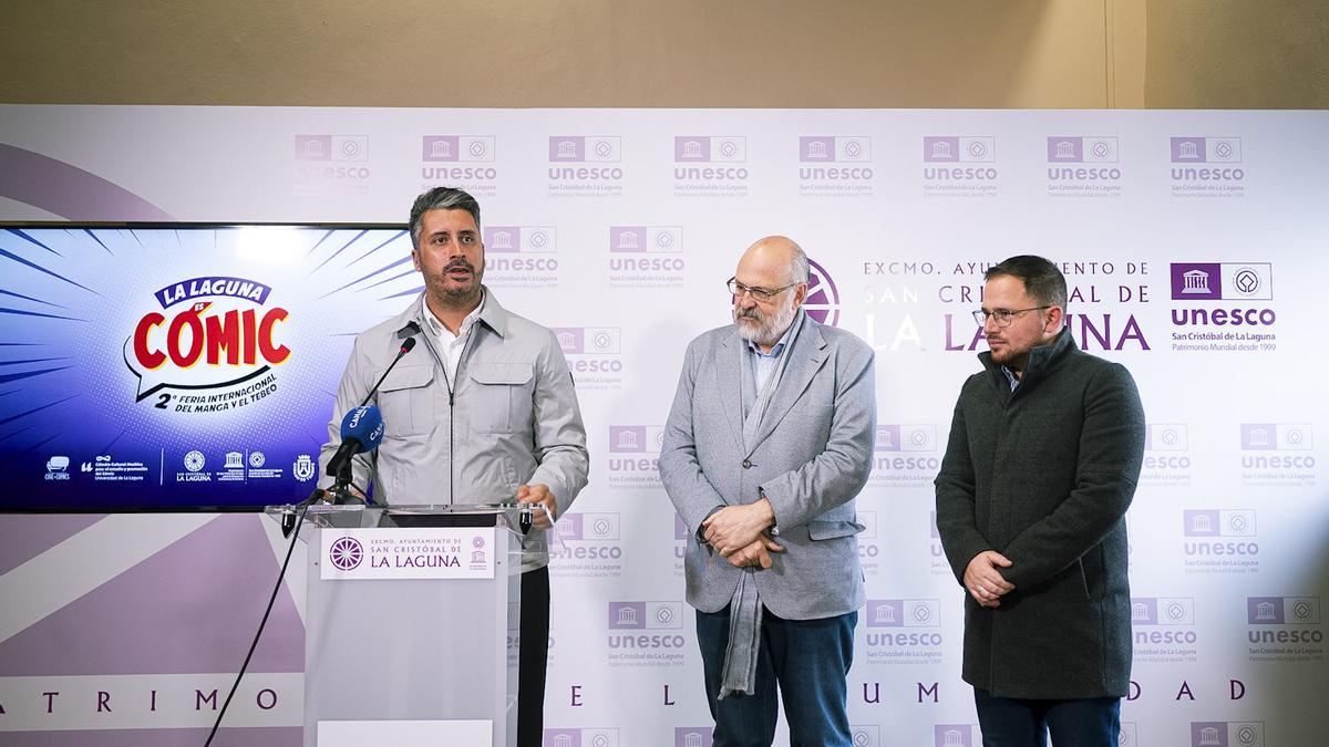 Presentación de La Laguna es Cómic.