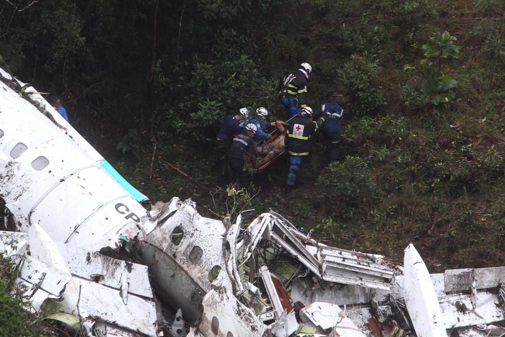 Accidente aéreo en Colombia