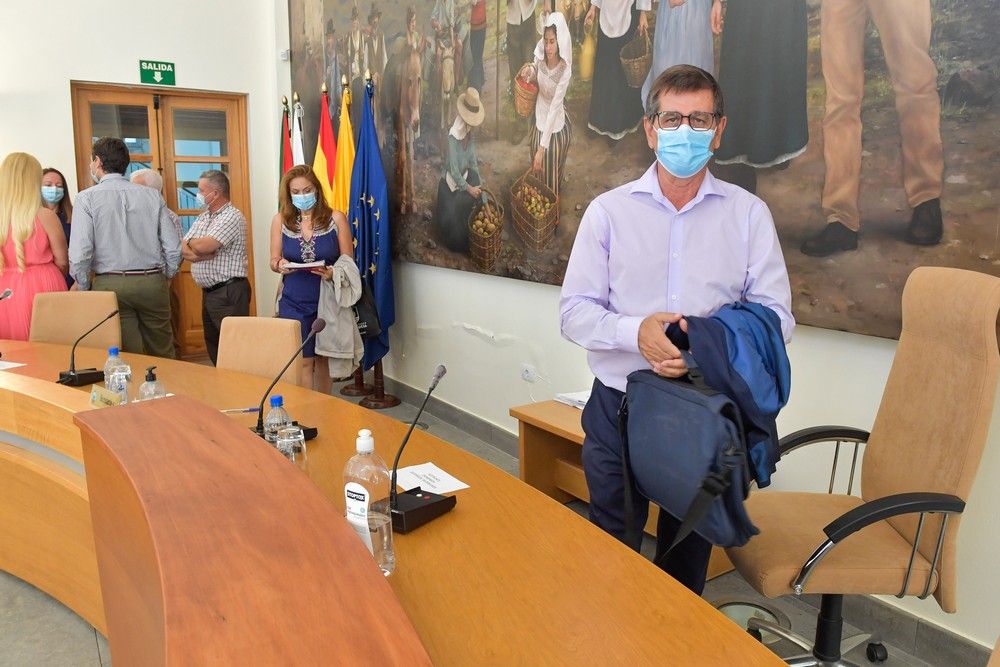 Pleno de renuncia del alcalde de Santa Lucía de Tirajana