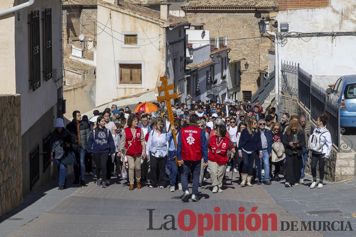 La vicaría de Cartagena, la UCAM, junto a asociaciones y peregrinos de toda España se ponen a los pies de la Vera Cruz