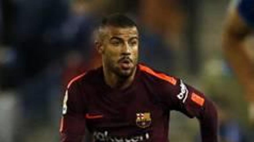 Rafinha, en el derbi de dimecres