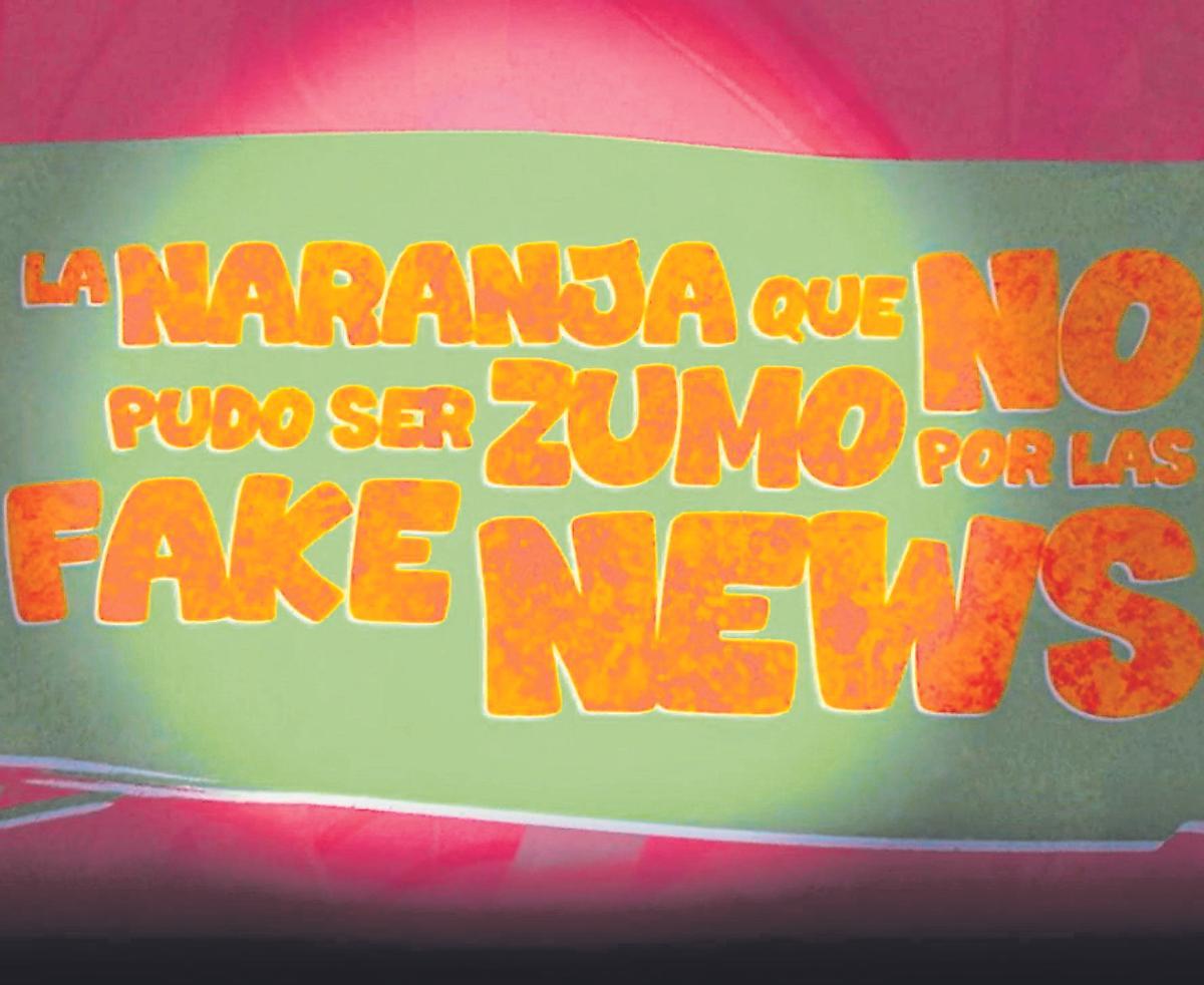 Fotograma de la nueva campaña ‘Presumo de mi zumo’ del CGC y Zuvamesa.