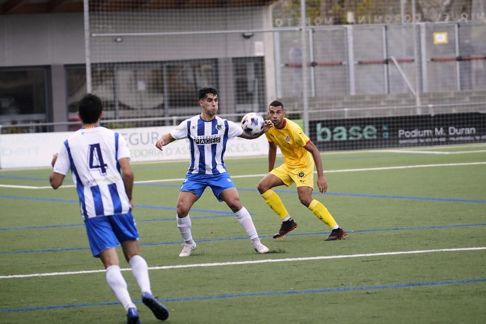 El derbi entre el Girona B i el Banyoles, en imatges