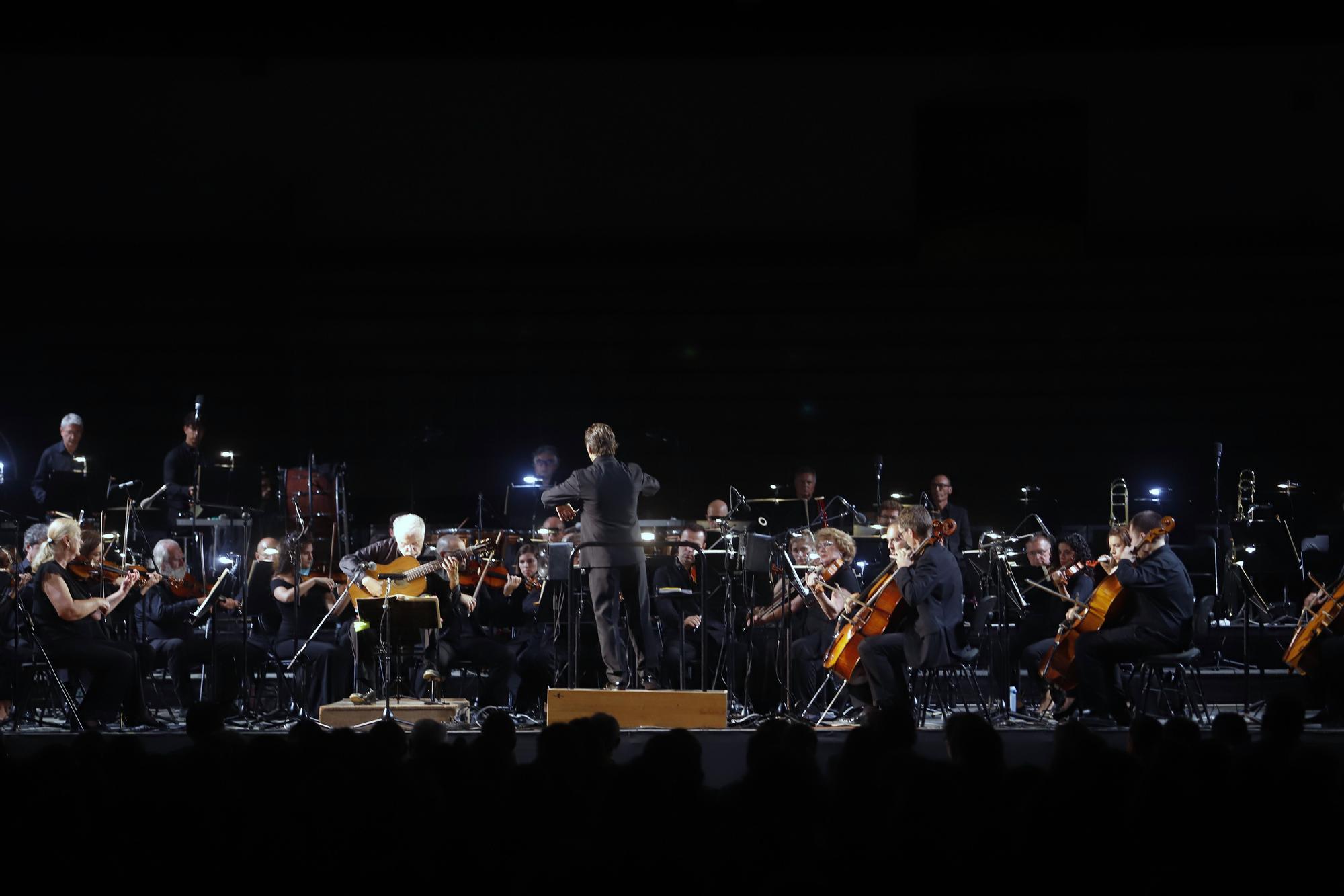 El concierto de Pepe Romero en La Malagueta, en imágenes