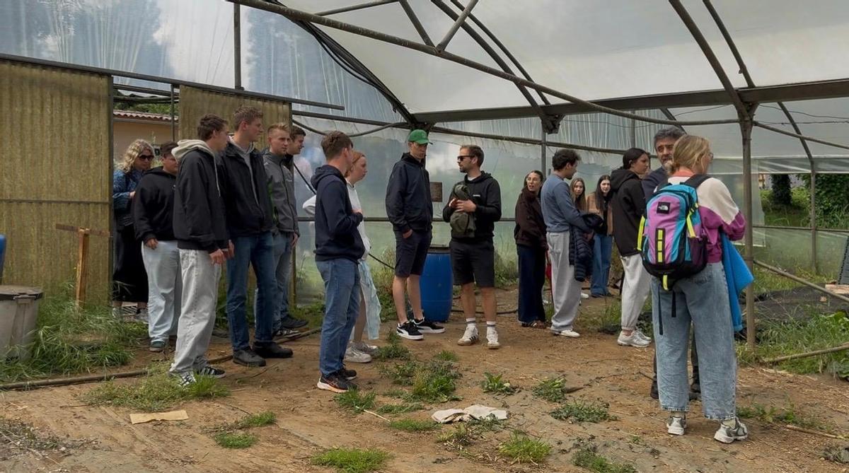 La cantera del campo de Galicia y Bélgica comparte experiencias en Sergude