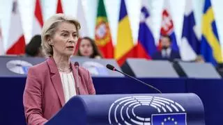 Von der Leyen: "Siempre defenderemos la UE, que se fundó como un proyecto de paz"