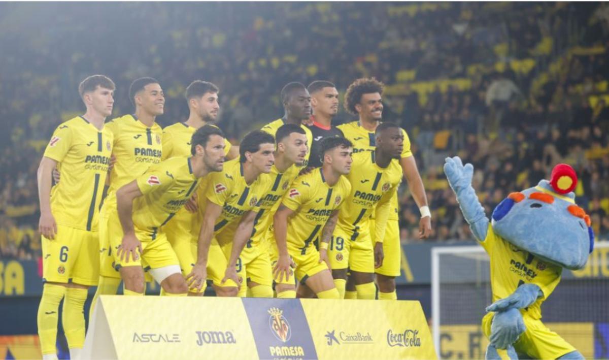 La alineación del Villarreal CF ante la Real Sociedad en La Cerámica