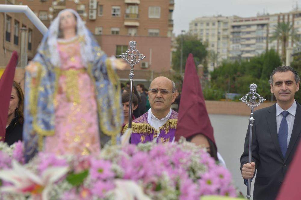 Procesión de los alumnos de Capuchinos