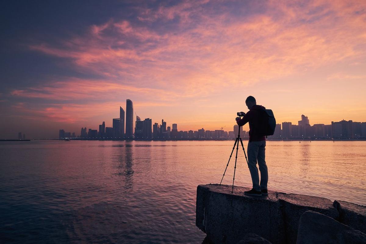 Viajar gratis - Fotografiando horizonte