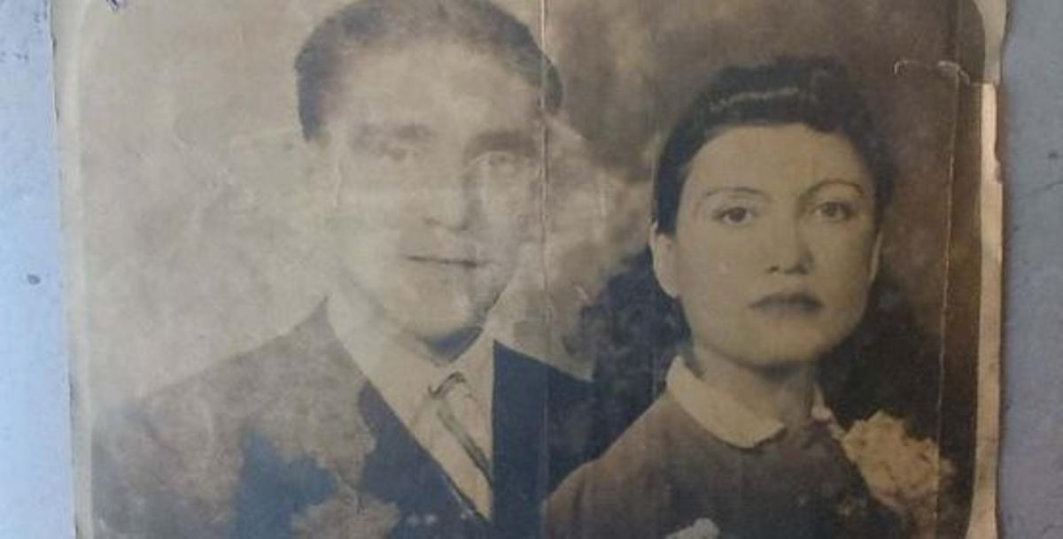 José García Pazos y Enriqueta, padres de Marta María del Carmen.