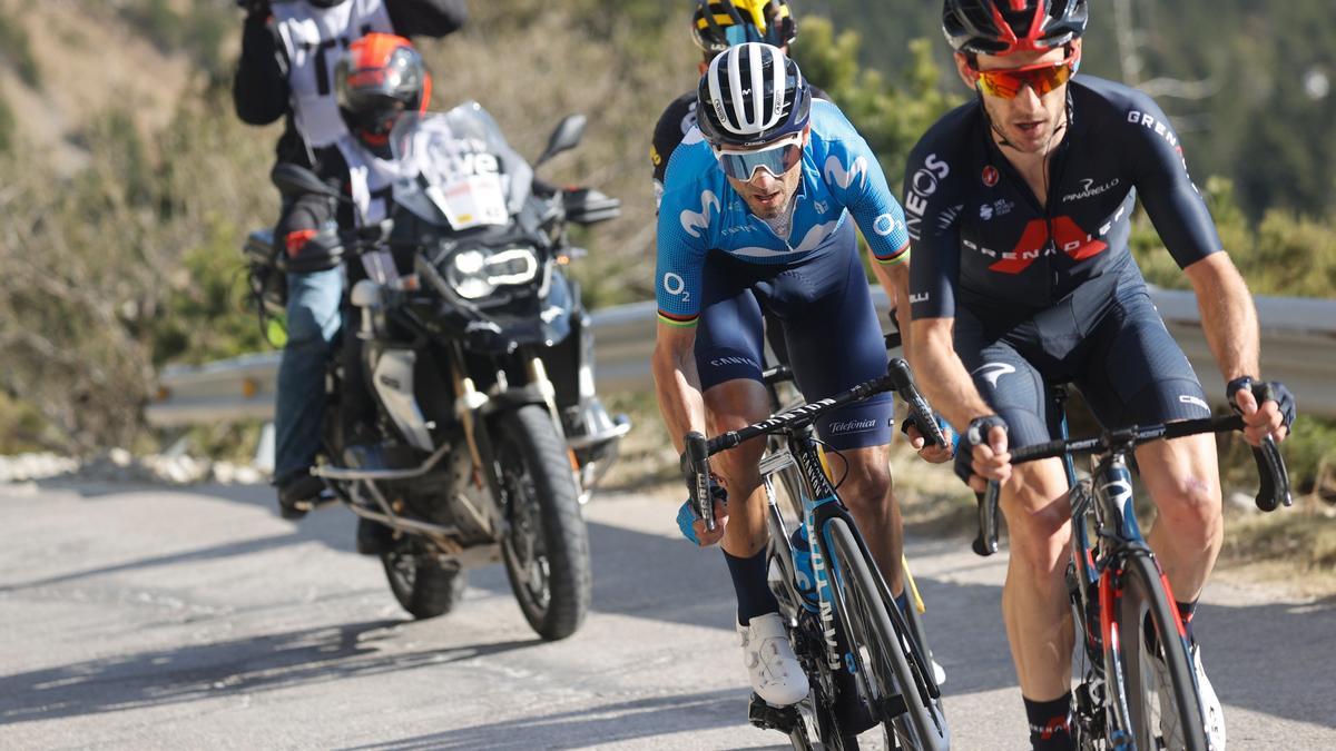 Ciclismo/Volta.- Valverde: &quot;He querido probarlo y aguantar delante&quot;