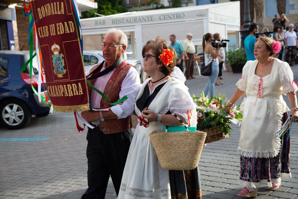 Ofrenda floral huertana a San Abdón y San Senén en