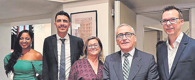 Tati Ferrer, Alex Sánchez, Cristina Zaforteza, Xisco Albertí y Joan Moyà.