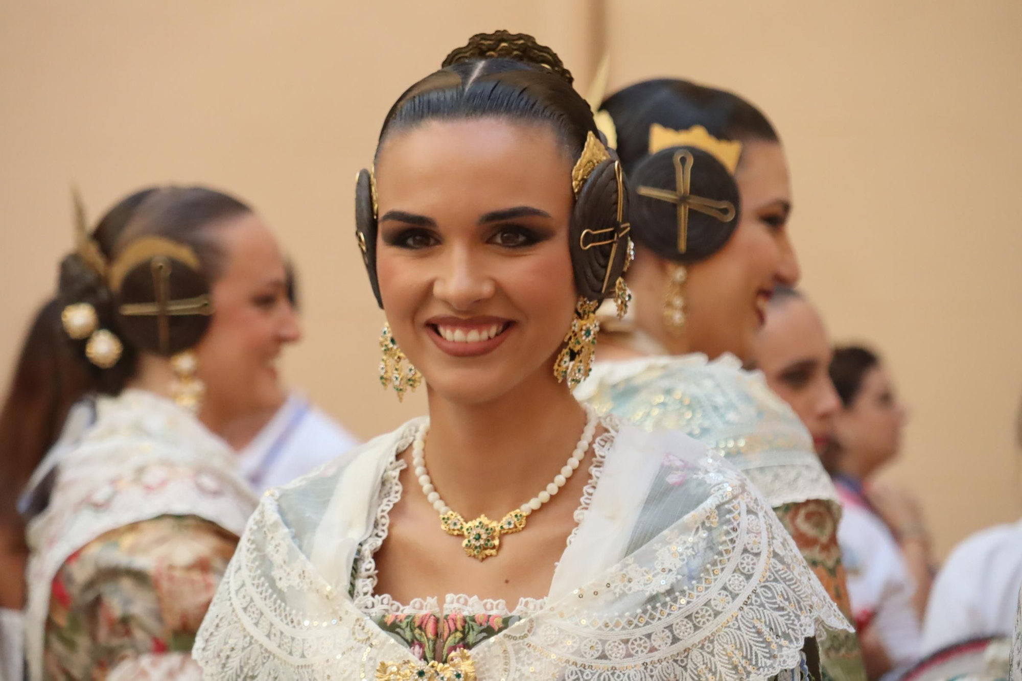 Las candidatas a Fallera Mayor de València 2026 se estrenan en la Batalla de Flores