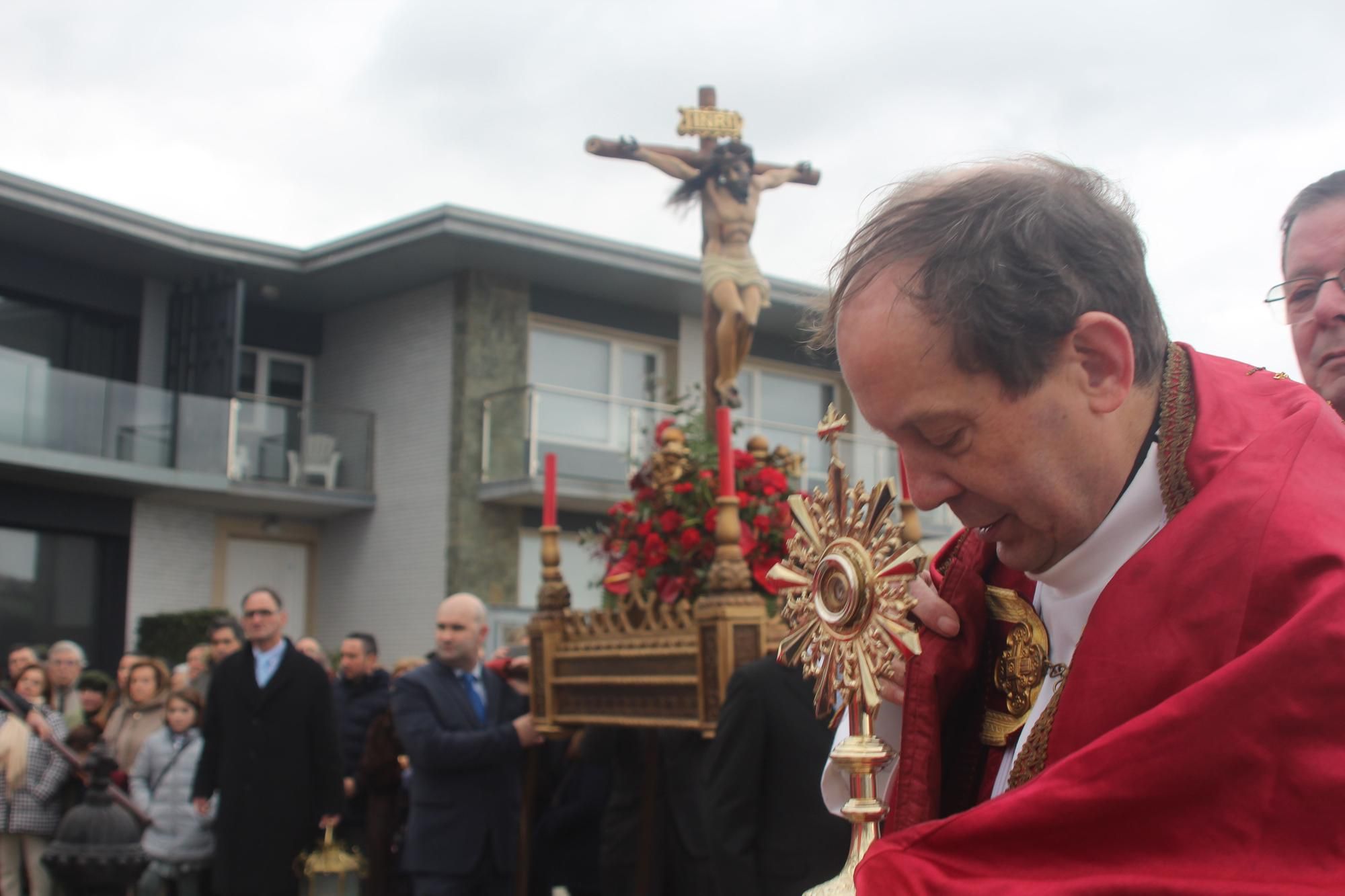 EN IMÁGENES: Así fue la multitudinaria procesión del Socorro en Luanco