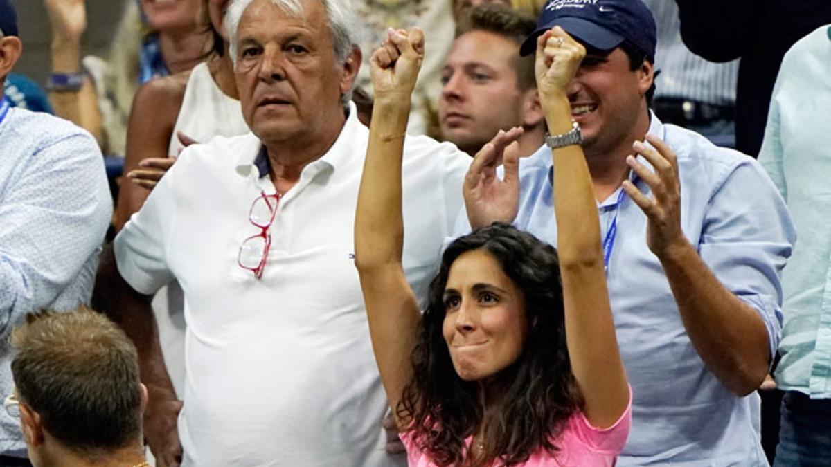 El look de Xisca Perelló para ver ganar a Rafa Nadal la final del US Open